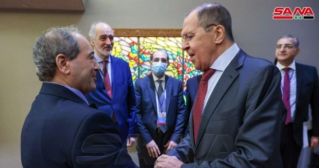 Assad Regime FM Mikdad Meets Russia’s Lavrov at UN