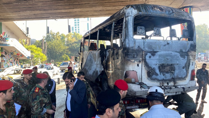 14+ Killed in Bombing of Military Bus in Damascus; Assad Regime Shelling Kills 13+ in NW Syria