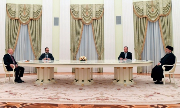 Russia’s Putin Hosts Iran President Raisi for “Strategic Cooperation”