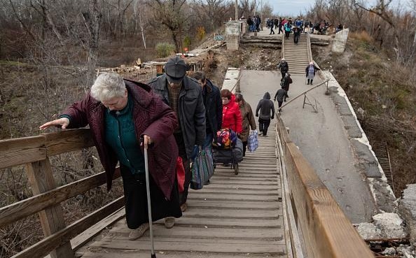 “Nowhere Else to Run”:  The Ukrainians Who Are Internally Displaced