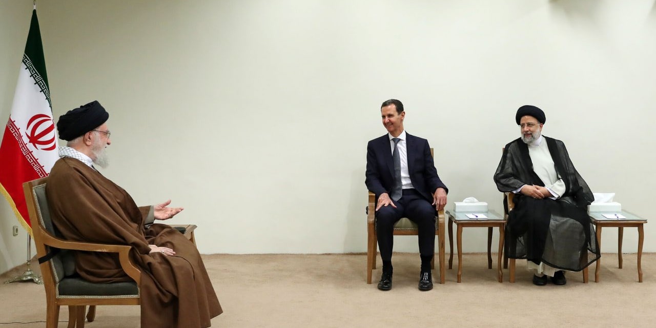 Bashar al-Assad Visits Iran’s Supreme Leader and President Raisi