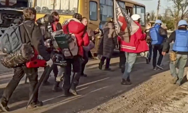 Ukraine War, Day 74: Last Women and Children Moved Out of Azovstal Steel Plant in Mariupol