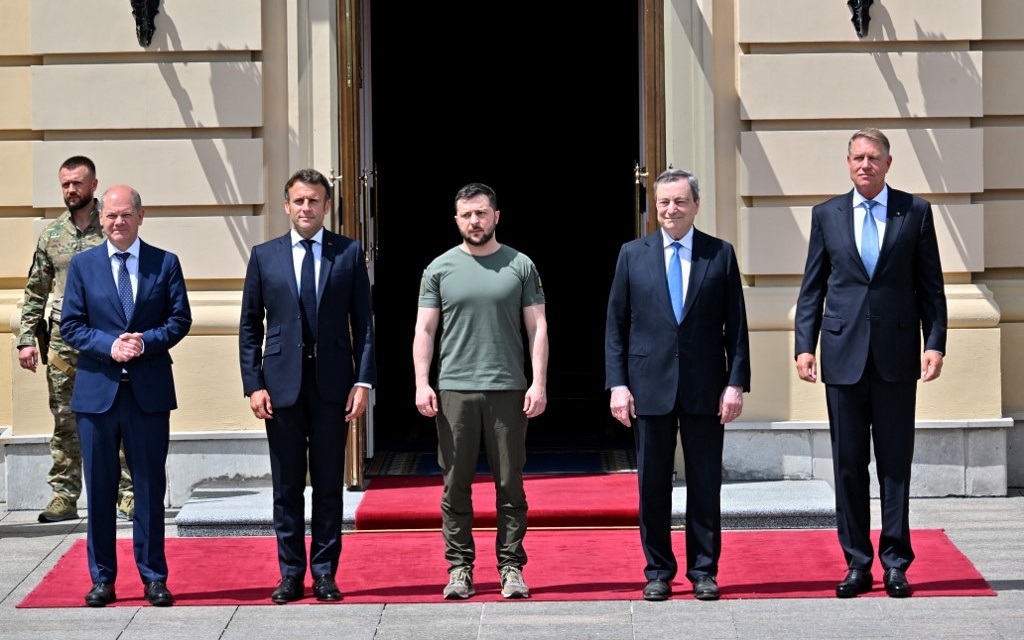 Ukraine War, Day 114: Europe’s Leaders Visit Zelenskiy