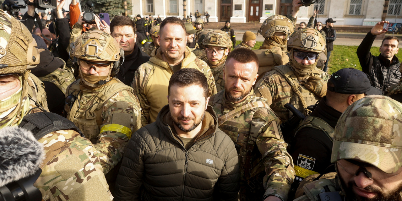 Ukraine War, Day 264: Zelenskiy Visits Liberated Kherson