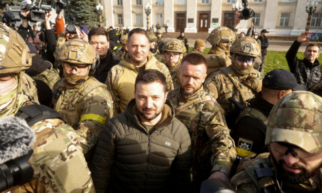 Ukraine War, Day 264: Zelenskiy Visits Liberated Kherson