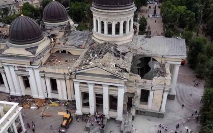 Ukraine War, Day 516: Russia Damages Historic Cathedral, Destroys Grain Terminal in Odesa