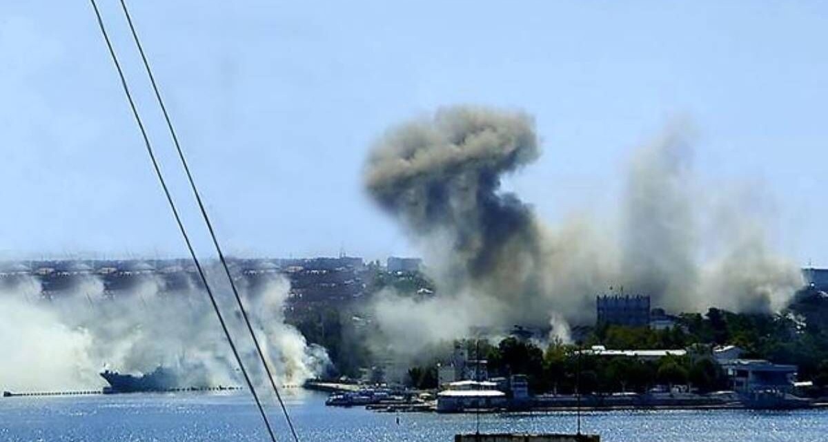 Ukraine War, Day 577: Kyiv Hits Russian Naval HQ in Crimea