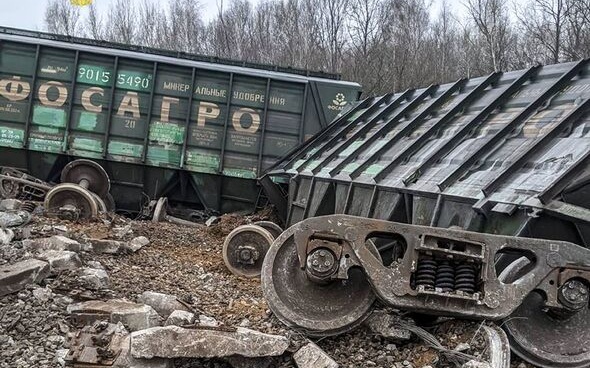 Ukraine War, Day 627: Russian Train Derailed by Sabotage