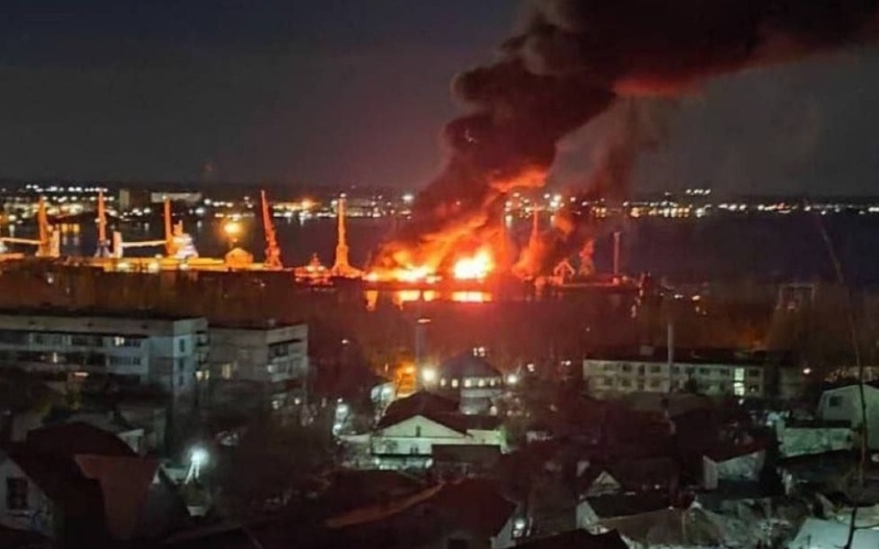 Ukraine War, Day 672: Another Russian Warship is Destroyed
