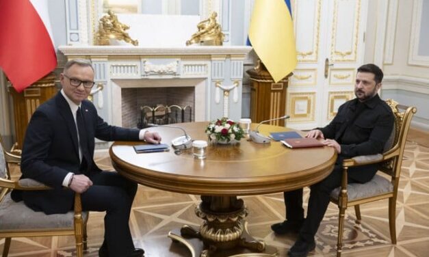 Ukraine War, Day 1,221: Zelensky Hosts Poland’s Outgoing President Duda