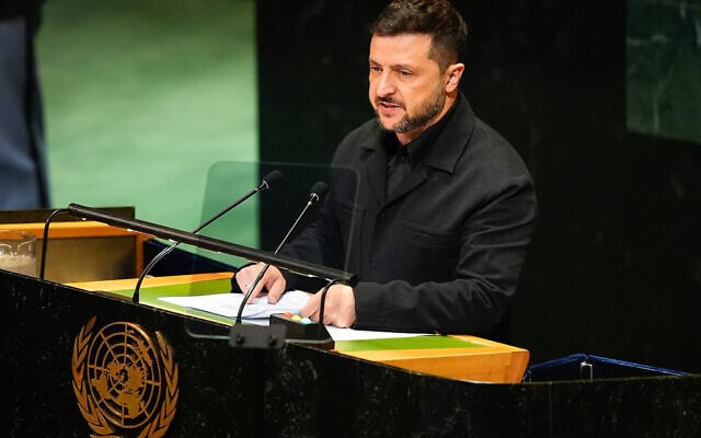 Ukraine War, Day 1,309: Zelensky to UN — “No One But Ourselves Can Guarantee Security”