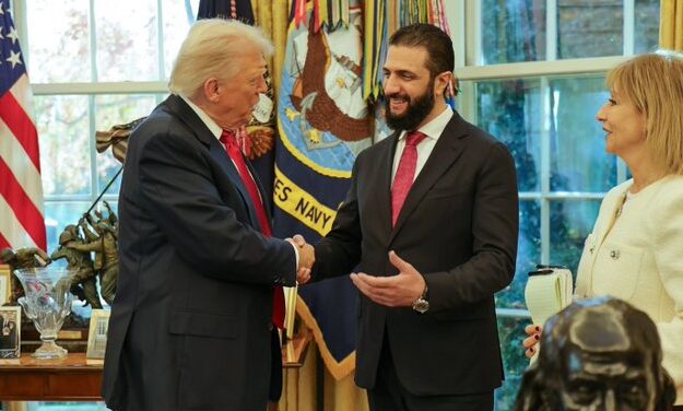 Syria’s President Sharaa Visits White House as US Sanctions Partially Lifted