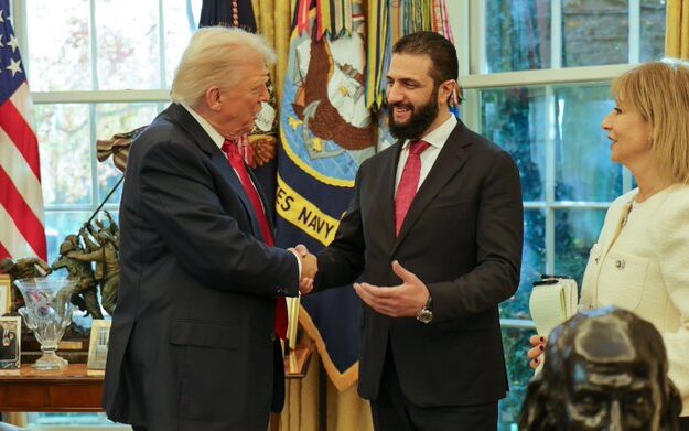 Syria’s President Sharaa Visits White House as US Sanctions Partially Lifted