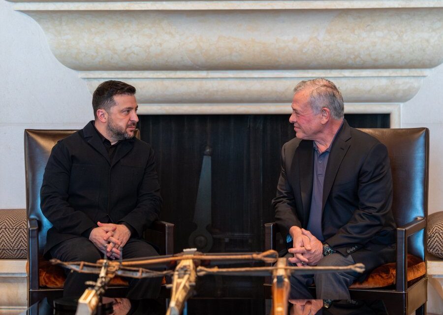 Ukraine War, Day 1,496: Zelensky’s Middle East Tour Continues in Jordan