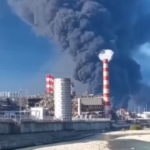 Ukraine War, 1,521: Fires Still Burning At Damaged Russian Oil Refinery