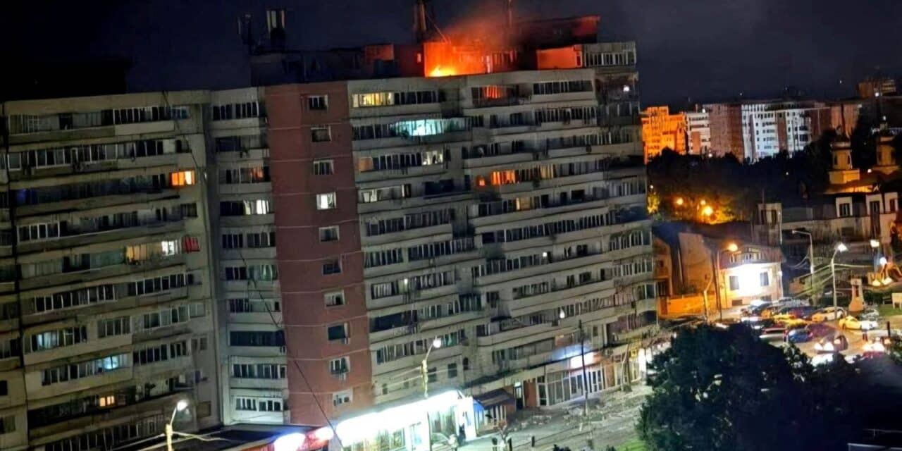 Ukraine War, Day 1,556: Russian Drone Hits Apartment Block in Romania