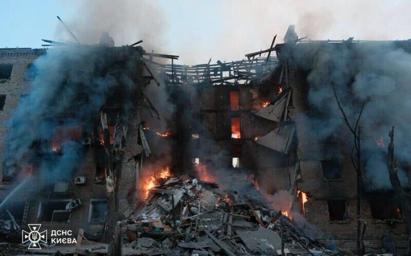 Ukraine War, Day 1,551: Russia’s “Massive” Attack Kills 1+, Injures 24 in Kyiv