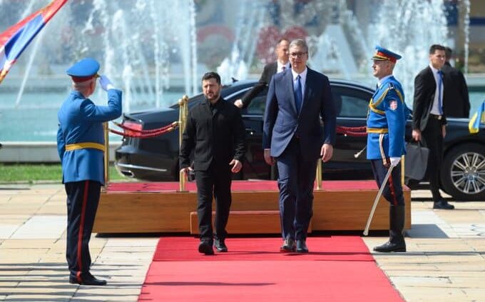 Ukraine War, Day 1,628: Zelensky Hails Visit to Serbia